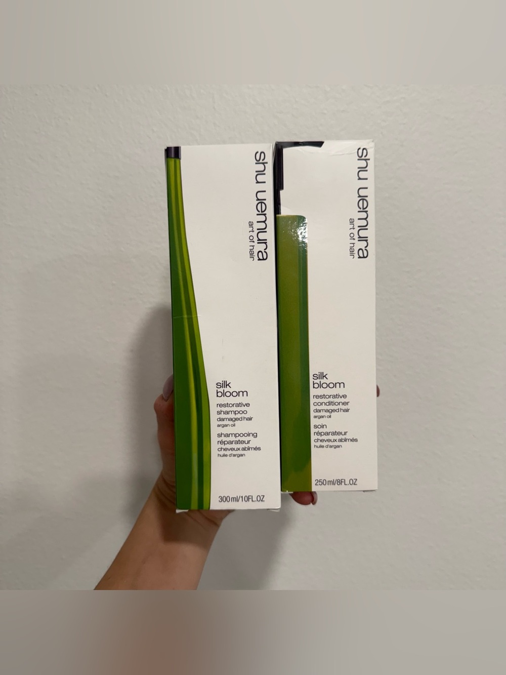 Shu Uemura Silk Bloom Restorative Shampoo and Conditioner